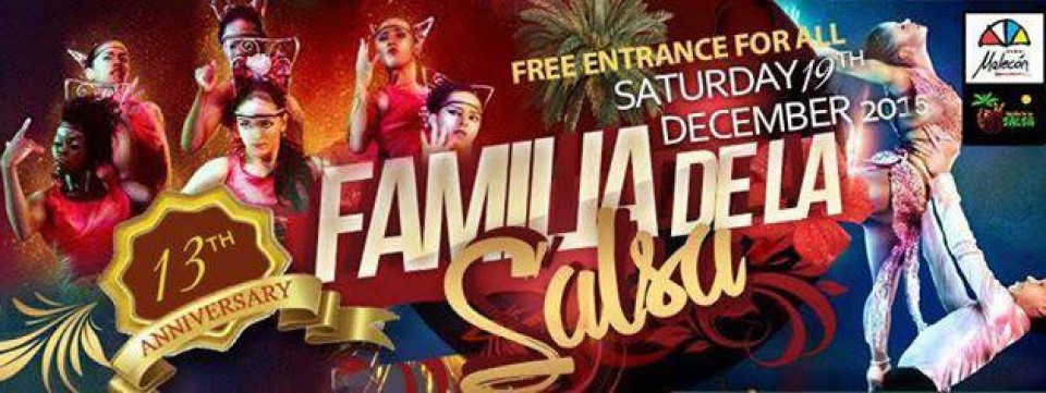 13th Anniversary of Familia de la Salsa & Christmas Celebrations
