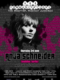 iLL Communications Presents :: ANJA SCHNEIDER (Mobilee, Berlin) iLL Communications Presents :: ANJA SCHNEIDER (Mobilee, Berlin)