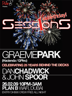 SessionS 1st BIRTHDAY feat. GRAEME PARK