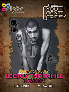 SYNF feat. LEEROY THORNHILL Prodigy SYNF feat. LEEROY THORNHILL Prodigy