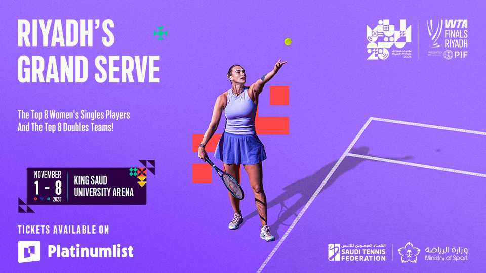 2025 WTA Finals Riyadh presented by PIF 2025 Saudi Arabia