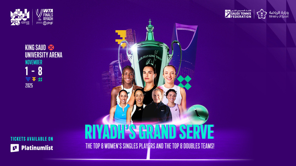 2025 WTA Finals Riyadh presented by PIF..