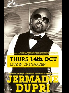 JERMAINE DUPRI live in dubai at CHI GARDEN JERMAINE DUPRI live in dubai at CHI GARDEN