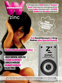 The Ultimate Ladies Night @ Zinc