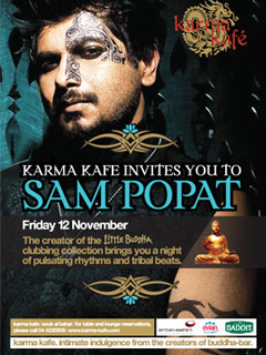 ♫ KARMA KAFE presents SAM POPAT (Little Buddha Series) ♫ ♫ KARMA KAFE presents SAM POPAT (Little Buddha Series) ♫