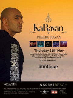 ♫ KaRavan with PIERRE RAVAN ♫ at Nasimi Beach Boutique