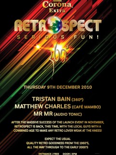 RETROSPECT @ 360º 'SERIOUS FUN!' in association with Corona