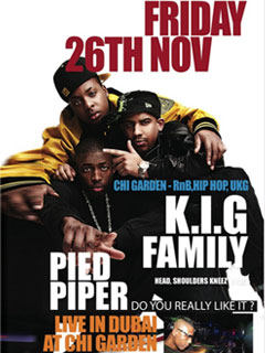 K.I.G. Family - Head, Shoulders, Kneez & Toez (LIVE PA)