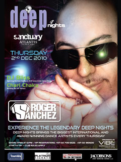 DEEP NIGHTS presents ROGER SANCHEZ DEEP NIGHTS presents ROGER SANCHEZ