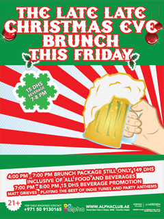 The Late Late Christmas Day Brunch this Friday The Late Late Christmas Day Brunch this Friday