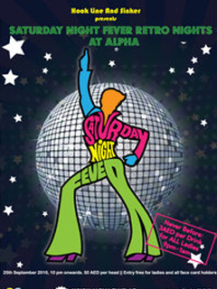 Saturday Night Fever Retro Nights at Alpha