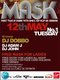 MASK PARTY ( R&B,HOUSE & UK GARAGE )