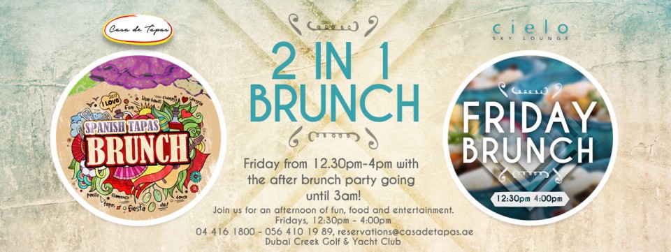 2-in-1 Brunch at Cielo