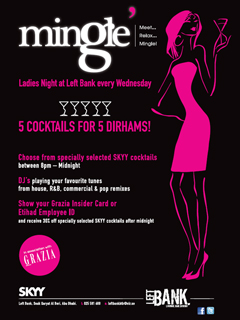 Mingle @ Left Bank Abu Dhabi
