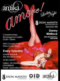 Amika Dubai presents AMORE!