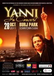 Yanni Live in Concert - Dubai. Yanni Live in Concert - Dubai.