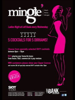MINGLE NIGHTS AT LEFTBANK MINGLE NIGHTS AT LEFTBANK