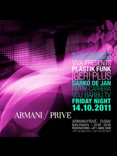 Armani / Prive with PLATIK FUNK