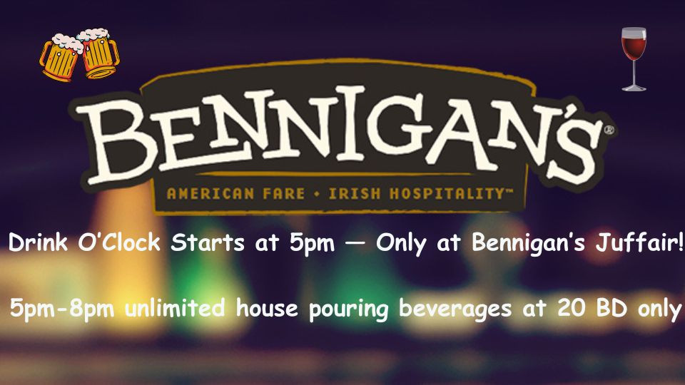 3 Hours Zero Limits at Bennigans 2025 Bahrain