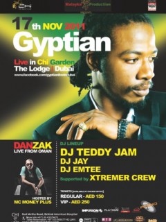 Gyptian LIVE in Dubai Gyptian LIVE in Dubai
