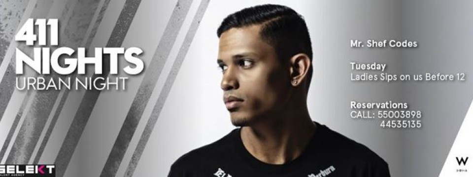 411 Nights Urban Night Doha Edition With Mr Shef Codes