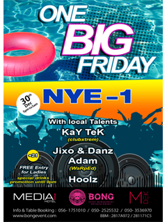 One Big Friday NYE -1 ( 30/12/11)