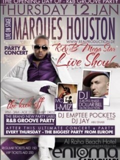 Marques Houston Live in Abu Dhabi presented Real Production