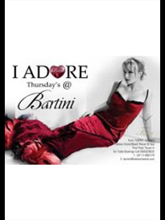 I ADORE THURSDAY’S @ Bartini Lounge