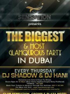 The Biggest & Best Bollywood Night in Dubai @ Sensation Club The Biggest & Best Bollywood Night in Dubai @ Sensation Club