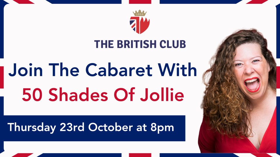 50 Shades of Jollie” – A Dazzling One Woman Caberet
