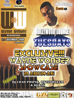 Wayne Wonder Showcase in Abu Dhabi Wayne Wonder Showcase in Abu Dhabi
