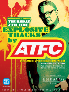 Get Slammin with ATFC at Embassy Dubai Get Slammin with ATFC at Embassy Dubai