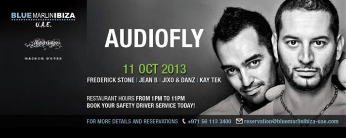 AUDIOFLY @ BLUE MARLIN IBIZA UAE