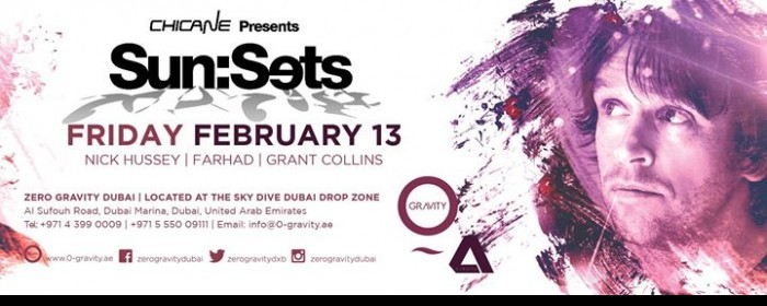 AURORA SUN:SETS at Zero Gravity – with CHICANE AURORA SUN:SETS at Zero Gravity – with CHICANE