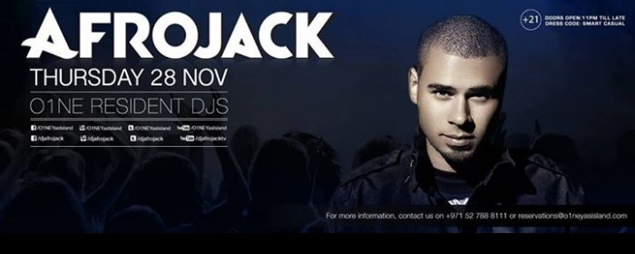 Afrojack at O1NE Yas Island Afrojack at O1NE Yas Island