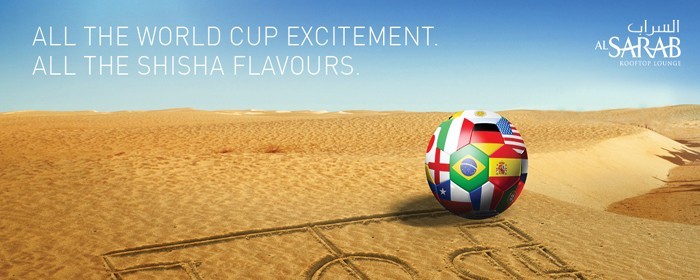 All the World Cup Excitement at Al Sarab Rooftop Lounge