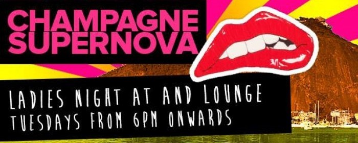 'And Lounge Champagne Supernova