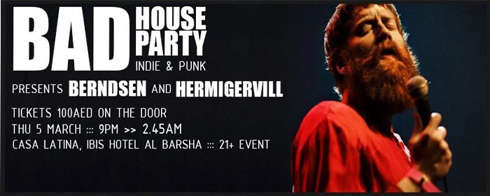 BAD HOUSE PARTY PRESENTS: BERNDSEN + HERMIGERVILL LIVE@CASA BAD HOUSE PARTY PRESENTS: BERNDSEN + HERMIGERVILL LIVE@CASA
