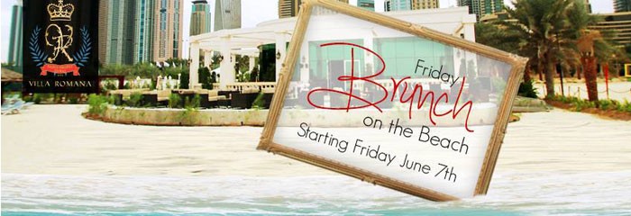 BRUNCH on the BEACH at Villa Romana St. Tropez-Dubai BRUNCH on the BEACH at Villa Romana St. Tropez-Dubai