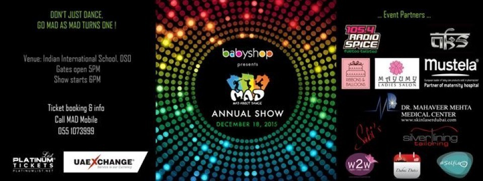 Babyshop presents THE MAD ANNUAL SHOW 2015 Babyshop presents THE MAD ANNUAL SHOW 2015