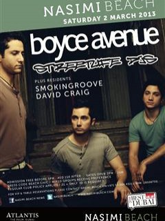Boyce Avenue LIVE in Dubai