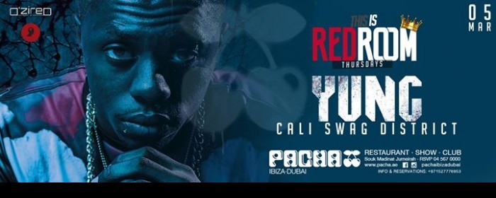 CALI SWAG Live at This is REDROOM - Thursday 5th March CALI SWAG Live at This is REDROOM - Thursday 5th March