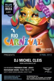 CARNIVAL! with MICHEL CLEIS @ BLUE MARLIN IBIZA UAE