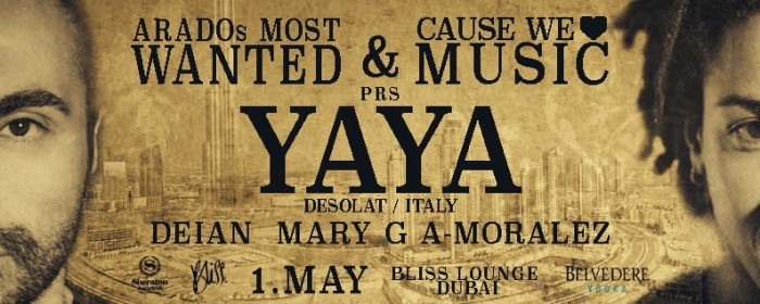 ★★★CAUSE WE LOVE MUSIC★★★   presents  ★ARADO★YAYA★