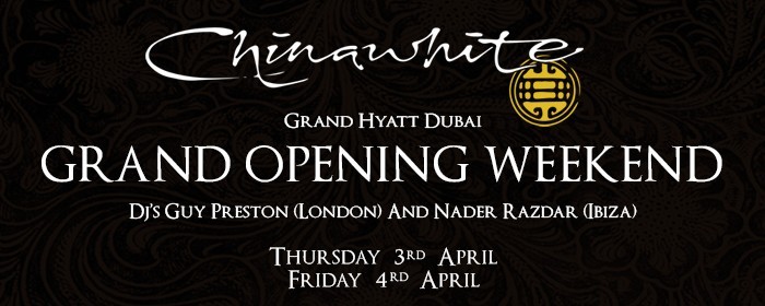 Chinawhite Grand Opening Chinawhite Grand Opening