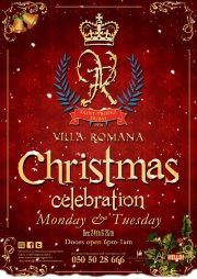 Christmas Celebration at Villa Romana St. Tropez-Dubai Christmas Celebration at Villa Romana St. Tropez-Dubai