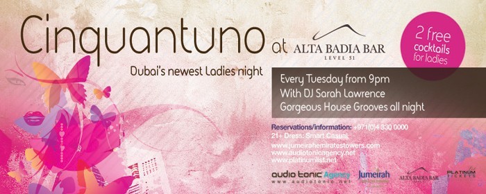 Cinquantuno Ladies Night at Alta Badia Bar Cinquantuno Ladies Night at Alta Badia Bar