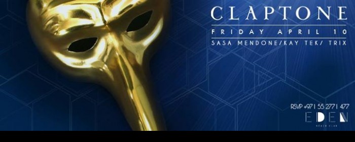 Claptone at EDEN Beach Club Claptone at EDEN Beach Club