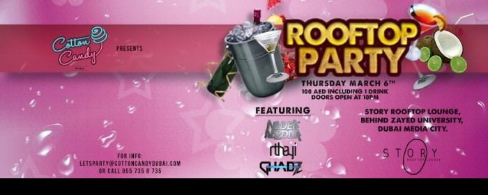 Cotton Candy Dubai Feat. DJs Nader Razdar || Nthayi || Ghadz @ Story Rooftop Lounge Cotton Candy Dubai Feat. DJs Nader Razdar || Nthayi || Ghadz @ Story Rooftop Lounge