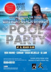 Cristinas Birthday Beach Brunch